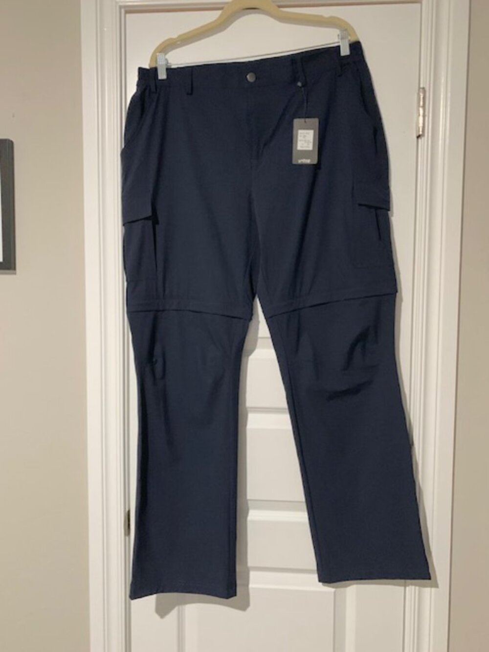 NWT -Unitop Woman's Blue Quick Dry Hiking Pants/Shorts